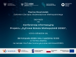 Konferencja informacyjna organizowana w ramach projektu „Cyfrowa Szkoła Wielkopolsk@ 2030”