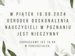 ODN w Poznaniu nieczynny 16.08